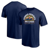 Denver Nuggets Push Ahead T-Shirt sale - Navy on sale