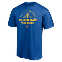 Golden State Warriors Push Ahead T-Shirt sale - Royal cheap