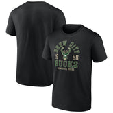 Milwaukee Bucks The Extras T-Shirt - Black for sale