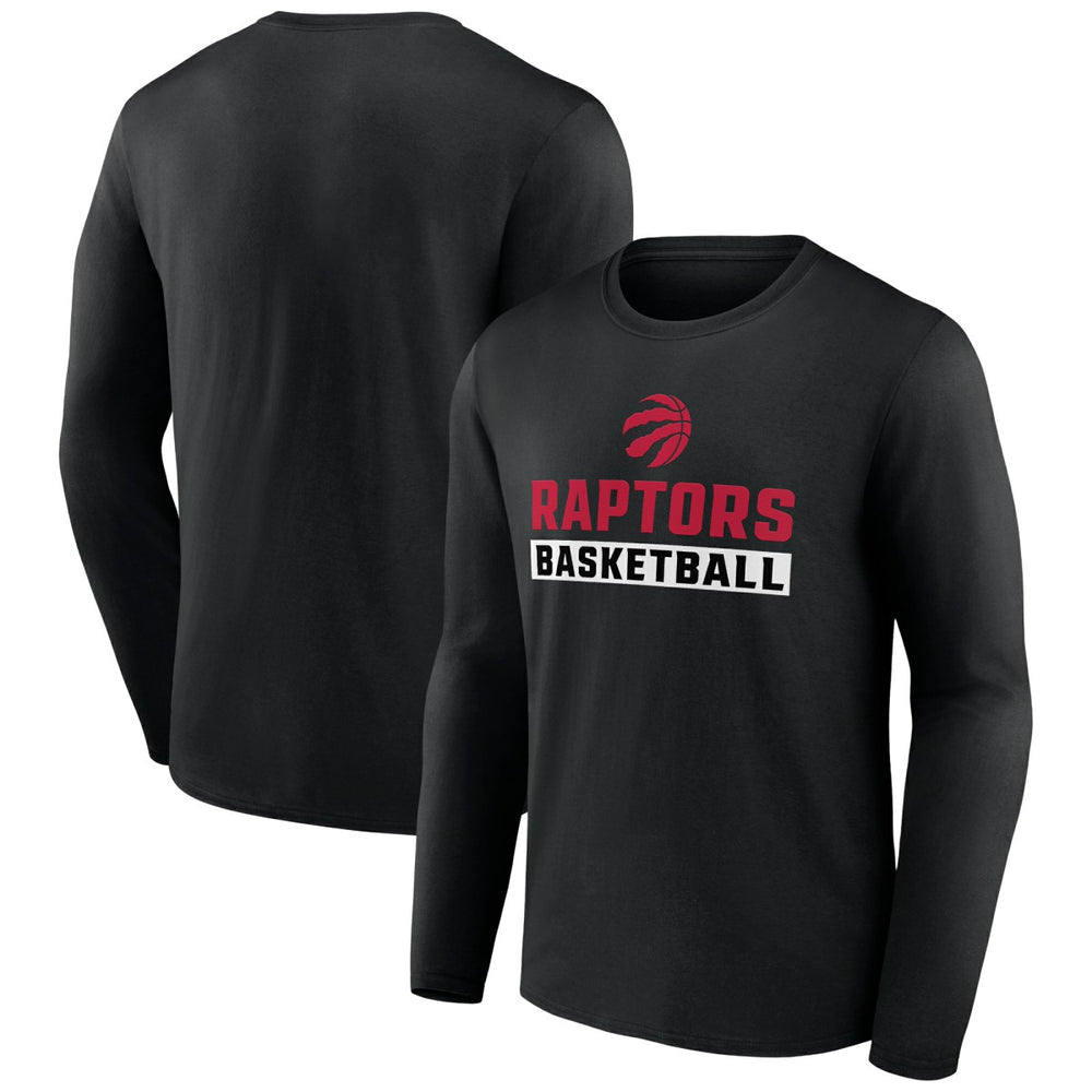 Toronto Raptors Let's Go Long Sleeve T-Shirt - Black sale