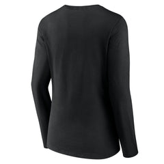 Miami Heat Women's Tumble V-Neck Long Sleeve T-Shirt - Black sale