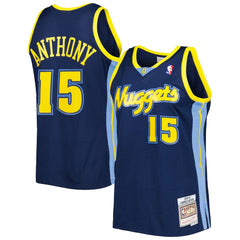 Carmelo Anthony Denver Nuggets Hardwood Classics Swingman Jersey sale - Navy outlet
