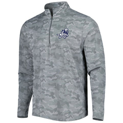 Dallas Cowboys Antigua Brigade Throwback Quarter-Zip Top - Gray discount