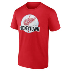 Detroit Red Wings Ice Cluster T-Shirt - Red T-shirts