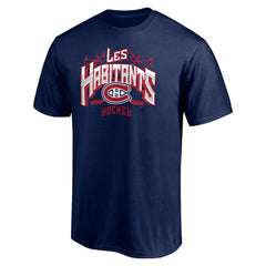 Montreal Canadiens Hometown Collection Push Ahead T-Shirt - Navy T-shirts