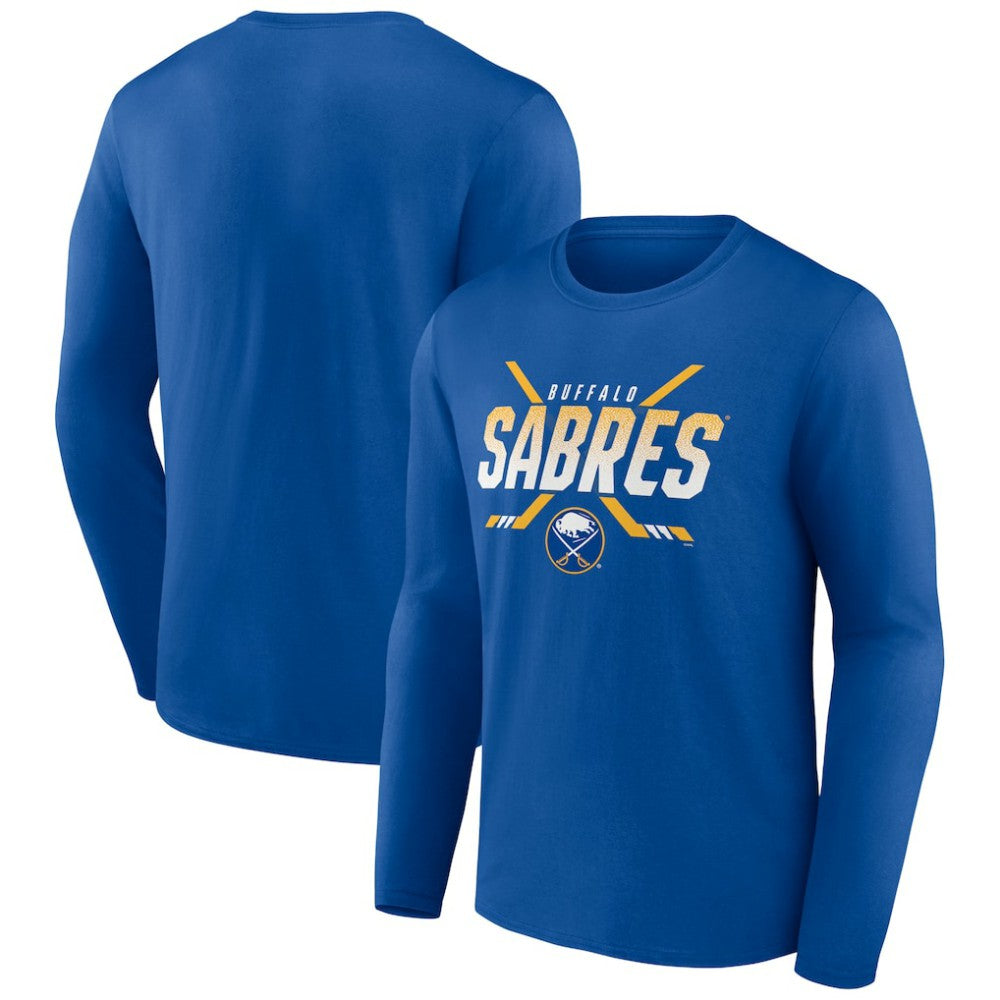 Buffalo Sabres Covert Logo Long Sleeve T-Shirt - Royal T-shirts