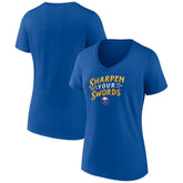Buffalo Sabres Women's Active Edge V-Neck T-Shirt - Royal T-shirts