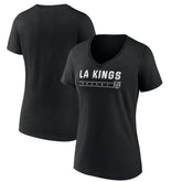 Los Angeles Kings Women's Primary Play V-Neck T-Shirt - Black T-shirts