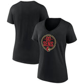 Ottawa Senators Women's Active Edge V-Neck T-Shirt - Black T-shirts