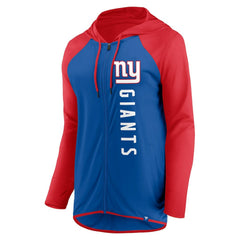 New York Giants Women's Forever Fan Full-Zip Hoodie - Royal/Red cheap
