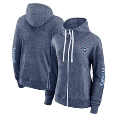 Tennessee Titans Women's Opening Coin Flip Lightweight Full-Zip Hoodie - Heather Navy discount