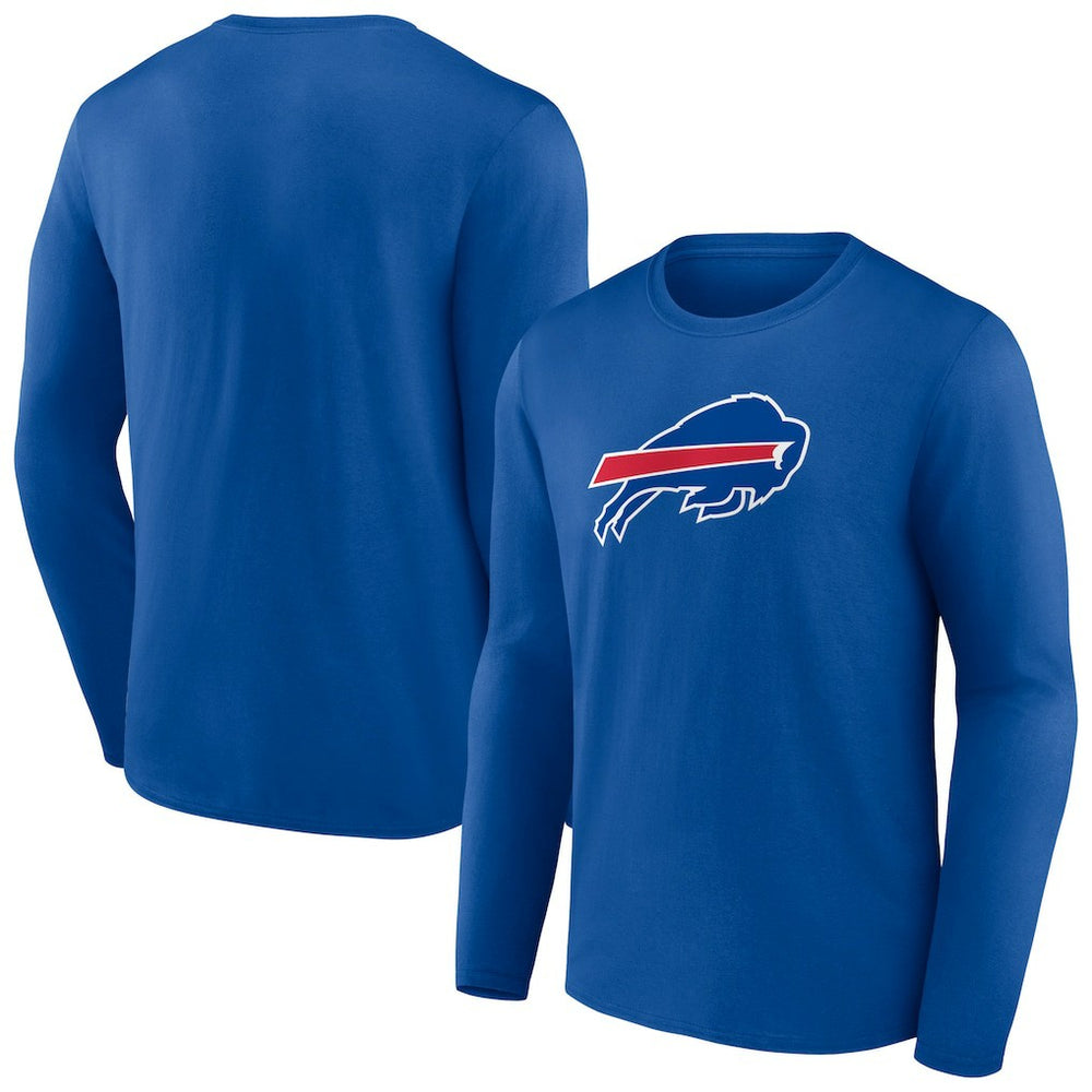 Buffalo Bills Primary Team Logo Long Sleeve T-Shirt - Royal outlet