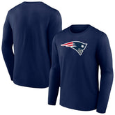 New England Patriots Primary Team Logo Long Sleeve T-Shirt - Navy outlet