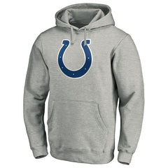 Indianapolis Colts Primary Team Logo Fitted Pullover Hoodie - Heather Gray online