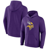 Minnesota Vikings Primary Team Logo Fitted Pullover Hoodie - Purple online
