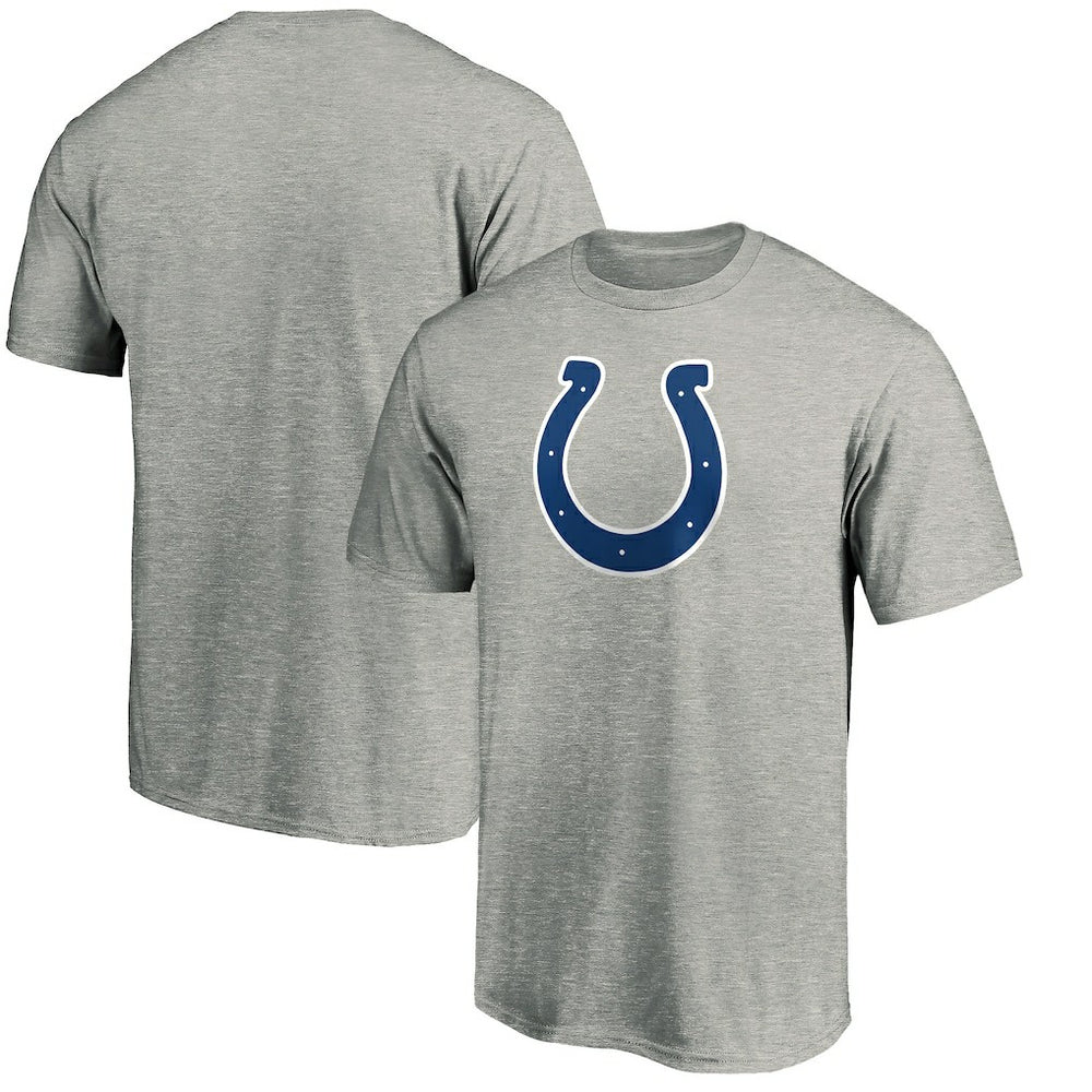 Indianapolis Colts Primary Logo T-Shirt - Heather Gray sale