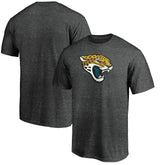 Jacksonville Jaguars Primary Logo T-Shirt - Heather Charcoal on sale