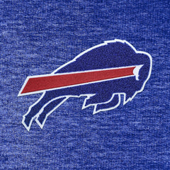 Buffalo Bills Antigua Action Chenille Pullover Hoodie - Heathered Royal on sale
