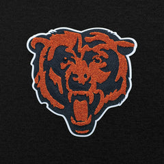 Chicago Bears Antigua Victory Chenille Pullover Hoodie - Black cheap