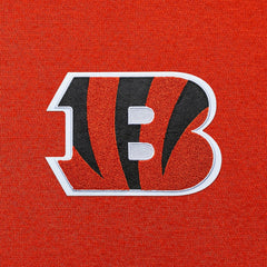 Cincinnati Bengals Antigua Victory Chenille Pullover Hoodie - Orange sale