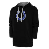 Indianapolis Colts Antigua Victory Chenille Pullover Hoodie - Black sale