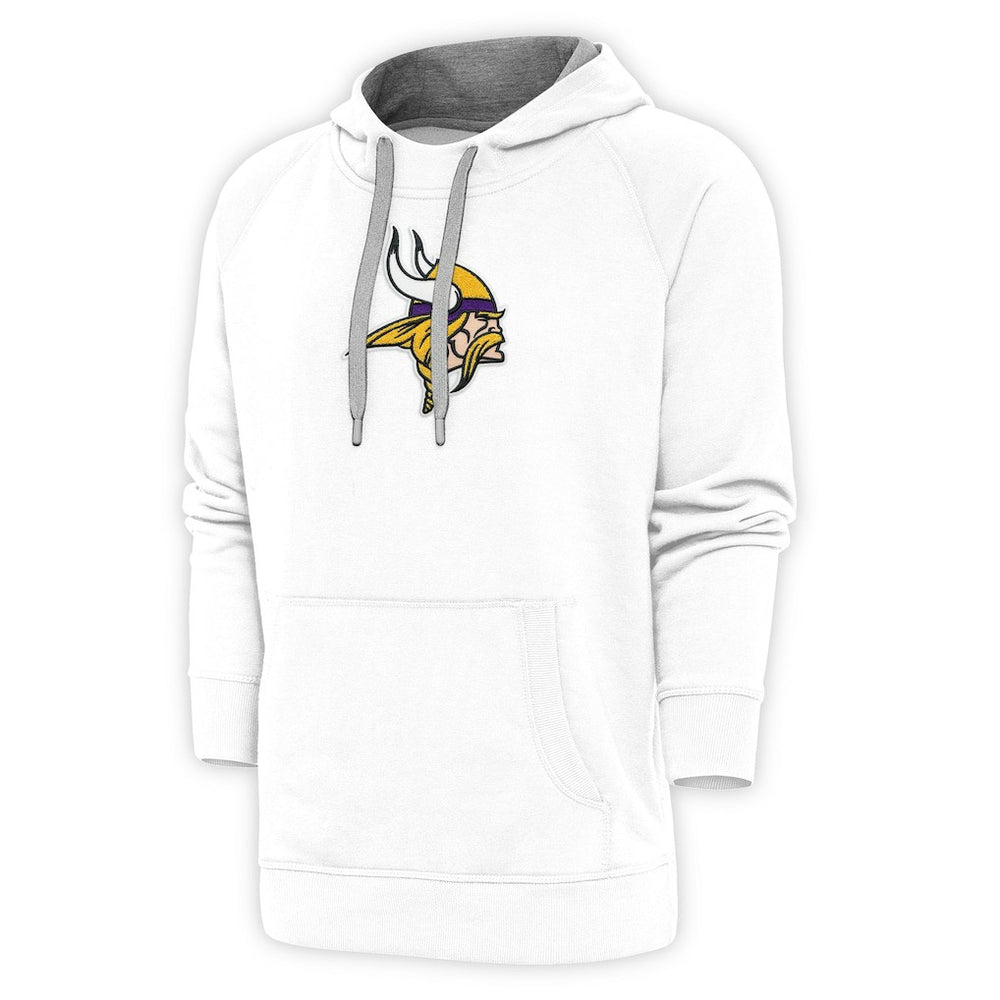 Minnesota Vikings Antigua Victory Chenille Pullover Hoodie - White online