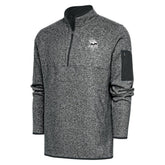 Minnesota Vikings Antigua Metallic Logo Fortune Quarter-Zip Jacket - Heather Charcoal outlet