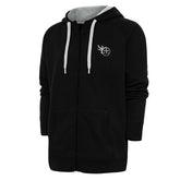 Tennessee Titans Antigua Metallic Logo Victory Full-Zip Hoodie - Black cheap