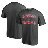 Los Angeles Angels Heart and Soul T-Shirt Charcoal