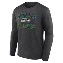 Seattle Seahawks Victory Arch Long Sleeve T-Shirt - Charcoal sale