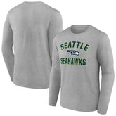 Seattle Seahawks Victory Arch Long Sleeve T-Shirt - Gray discount