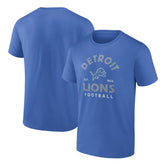 Detroit Lions Vintage Arch T-Shirt - Blue outlet