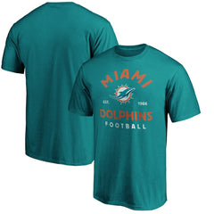 Miami Dolphins Vintage Arch T-Shirt - Aqua sale