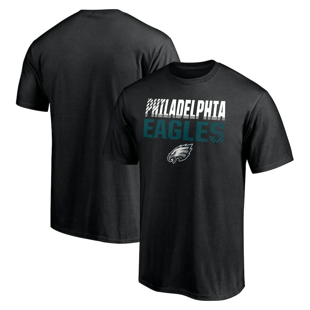 Philadelphia Eagles Team Fade Out T-Shirt - Black on sale