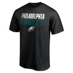 Philadelphia Eagles Team Fade Out T-Shirt - Black on sale
