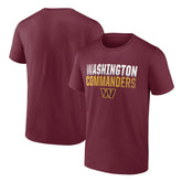 Washington Commanders Team Fade Out T-Shirt - Burgundy discount