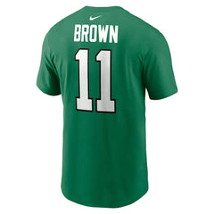 A.J. Brown Philadelphia Eagles Alternate Player Name & Number T-Shirt - Kelly Green online