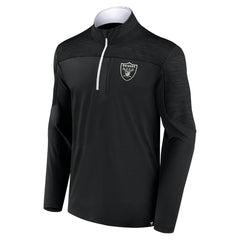 Las Vegas Raiders Defender Half-Zip Top - Black cheap