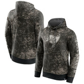 Tampa Bay Buccaneers Blackout Tonal Pullover Hoodie - Black/Gray discount