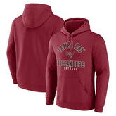 Tampa Bay Buccaneers Between the Pylons Pullover Hoodie - Red outlet