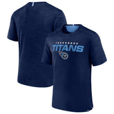 Tennessee Titans Defender Evo T-Shirt - Navy sale