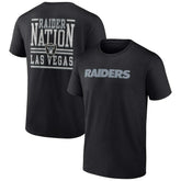 Las Vegas Raiders Home Field Advantage T-Shirt - Black discount