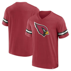 Arizona Cardinals Jersey Tackle V-Neck T-Shirt - Cardinal discount
