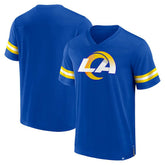 Los Angeles Rams Jersey Tackle V-Neck T-Shirt - Royal sale