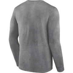 Las Vegas Raiders Washed Primary Long Sleeve T-Shirt - Heather Charcoal online