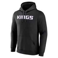 Sacramento Kings Wordmark Team Logo Pullover Hoodie - Black online