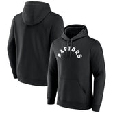 Toronto Raptors Wordmark Team Logo Pullover Hoodie - Black shop