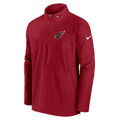 Arizona Cardinals Sideline Coach Half-Zip Jacket - Cardinal sale