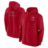 Tampa Bay Buccaneers Sideline Club Fleece Pullover Hoodie - Red online