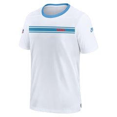 Tennessee Titans Oilers Throwback Sideline Coach Alternate Performance T-Shirt - White for sale